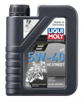 Моторное масло Liqui Moly Motorbike 4T HC Street 5W-40, 1л Моторное масло Liqui Moly Motorbike 4T HC Street 5W-40, 1л