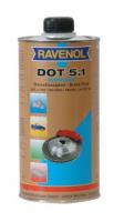 Тормозная жидкость RAVENOL DOT-5.1, 1 л