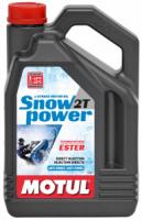 Масло для снегоходов MOTUL SNOWPOWER 2T TC/FC, 4 л